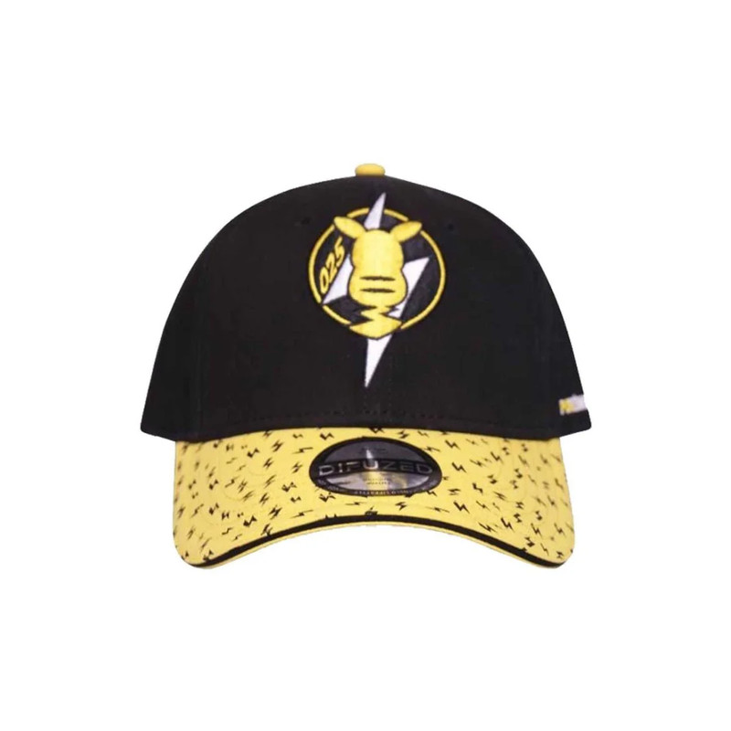 Difuzed Pokémon Pika Badge Adjustable Cap - قبعة